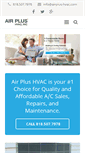 Mobile Screenshot of airplus-hvac.com